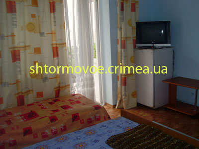 Забронировать комнату,  в частном секторе Крыма, в пансионатах, гостиницах Штормового,  без посредников